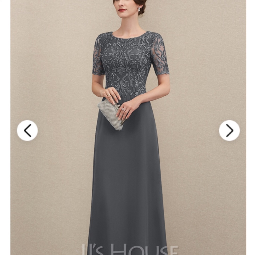 Floor length dress